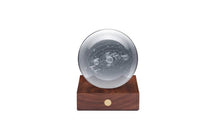 Load image into Gallery viewer, Walnut Solar System 3D Laser Engraved Light