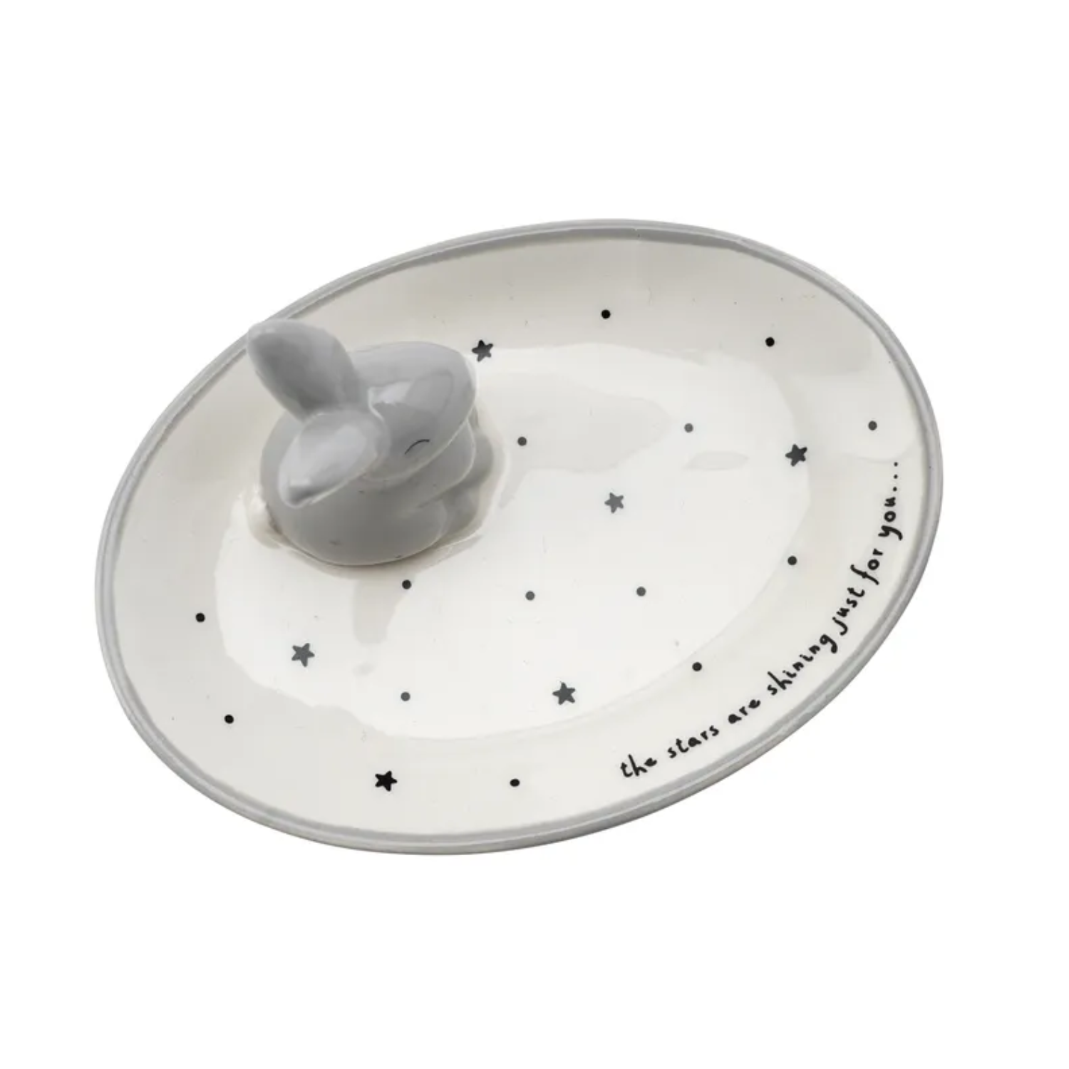 Bunny Ring Holder Trinket Dish