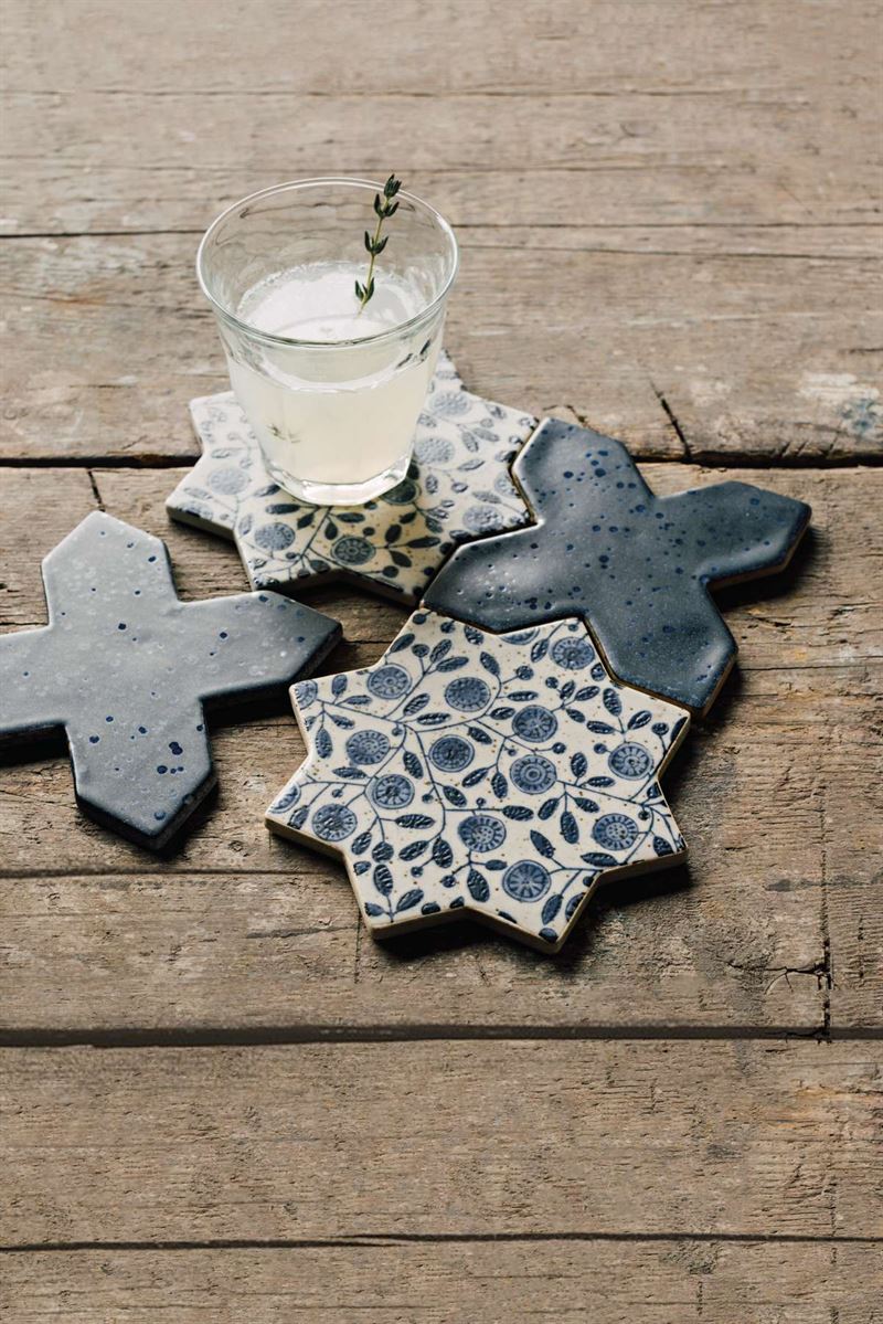 Calendula Set of 4 Element Coasters