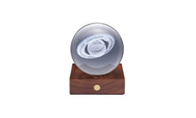 Load image into Gallery viewer, Walnut Saturn 3D Laster Engraved Light