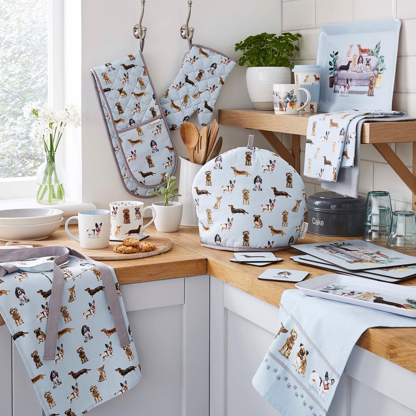 Curious Dog Barrel Mug