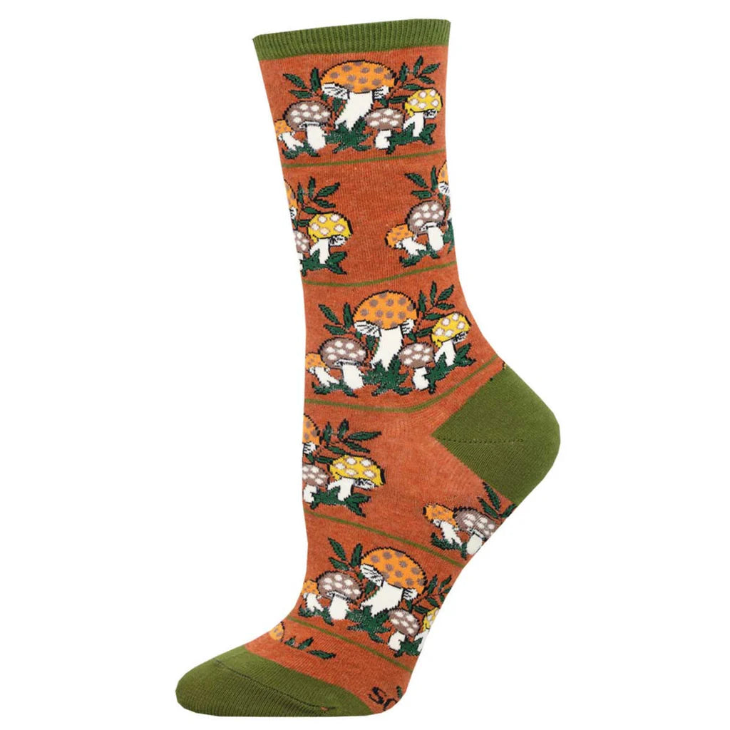 W Magic Mountain Rust Heather Sock