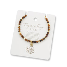 Load image into Gallery viewer, Tigers Eye Aura of Gold Gem Bracelet