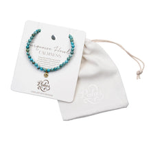 Load image into Gallery viewer, Turquoise Howlite Healing Gem Bracelet