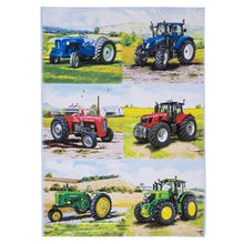 Load image into Gallery viewer, Tractors Then/Now 2pack Tea Towels