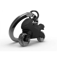 Load image into Gallery viewer, Black Motorbike Keychain