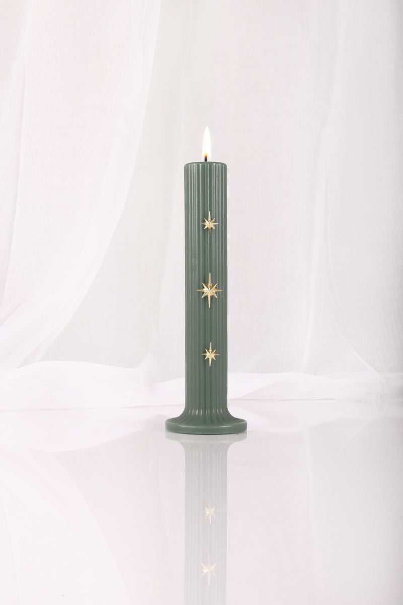 Smith & Co Pillar Candle 250gm Amber & Freesia