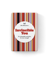 Load image into Gallery viewer, Invincible You Little Affiramtion Box