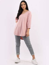 Load image into Gallery viewer, Amelia V Neck Top Pink