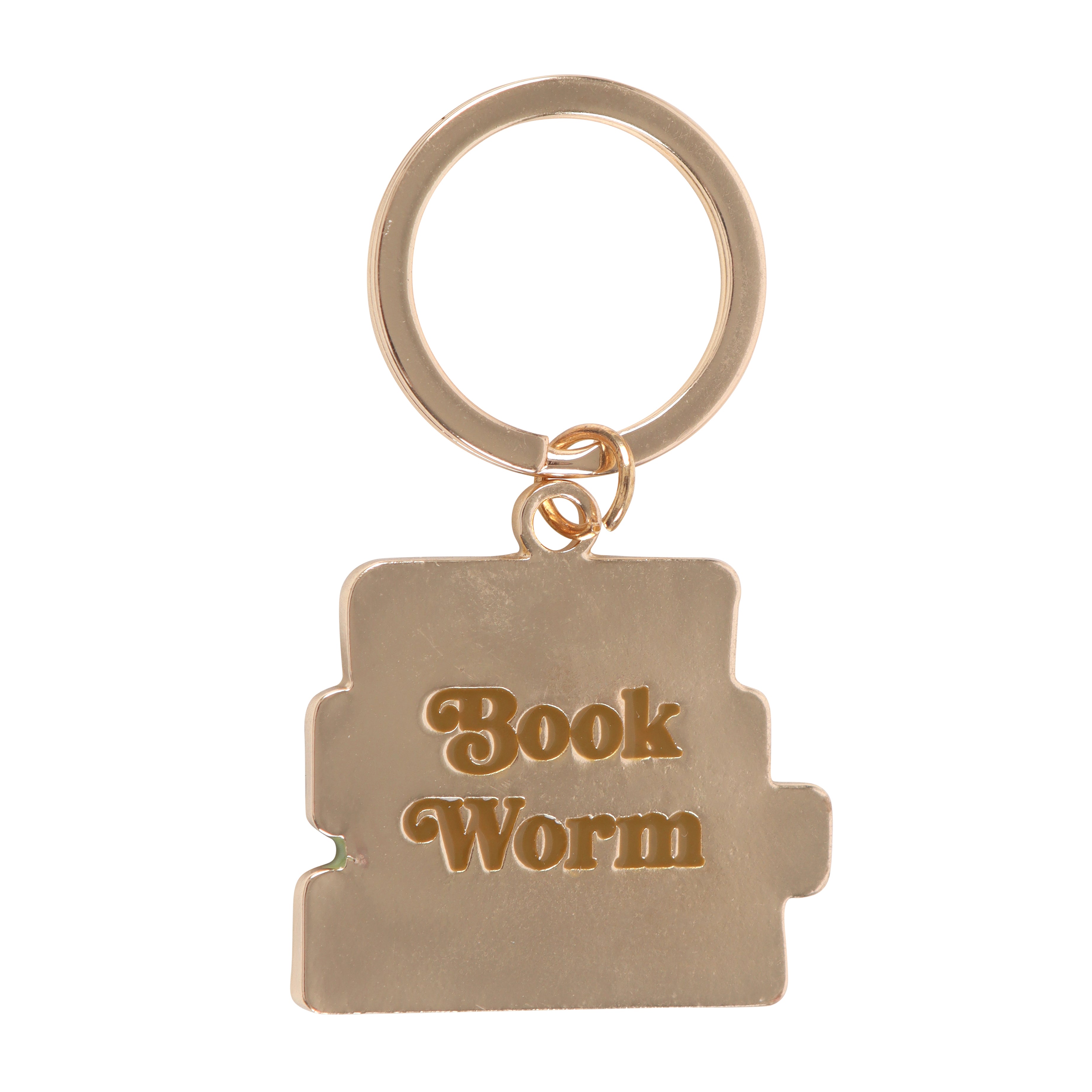 Book Worm Key Ring