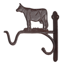 Load image into Gallery viewer, Cast Iron Basket Hook Cow