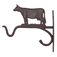 Load image into Gallery viewer, Cast Iron Basket Hook Cow