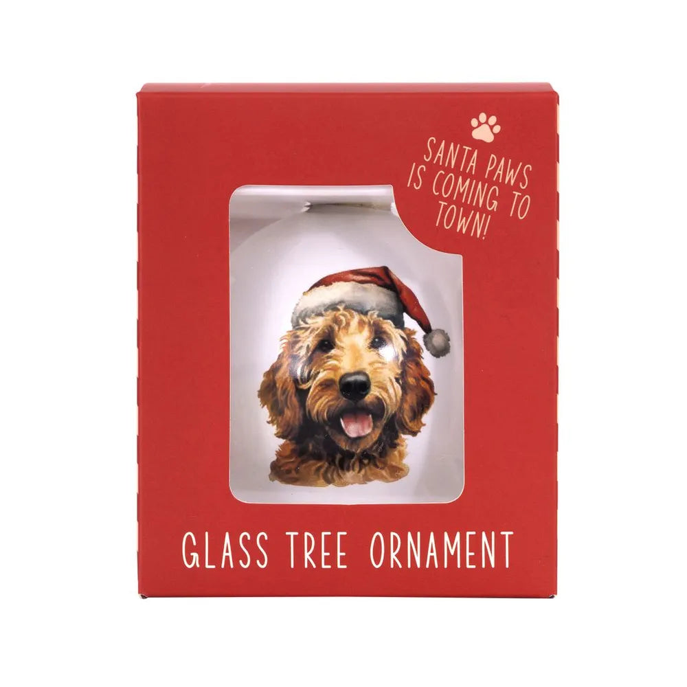 Christmas Cavoodle Round Bauble