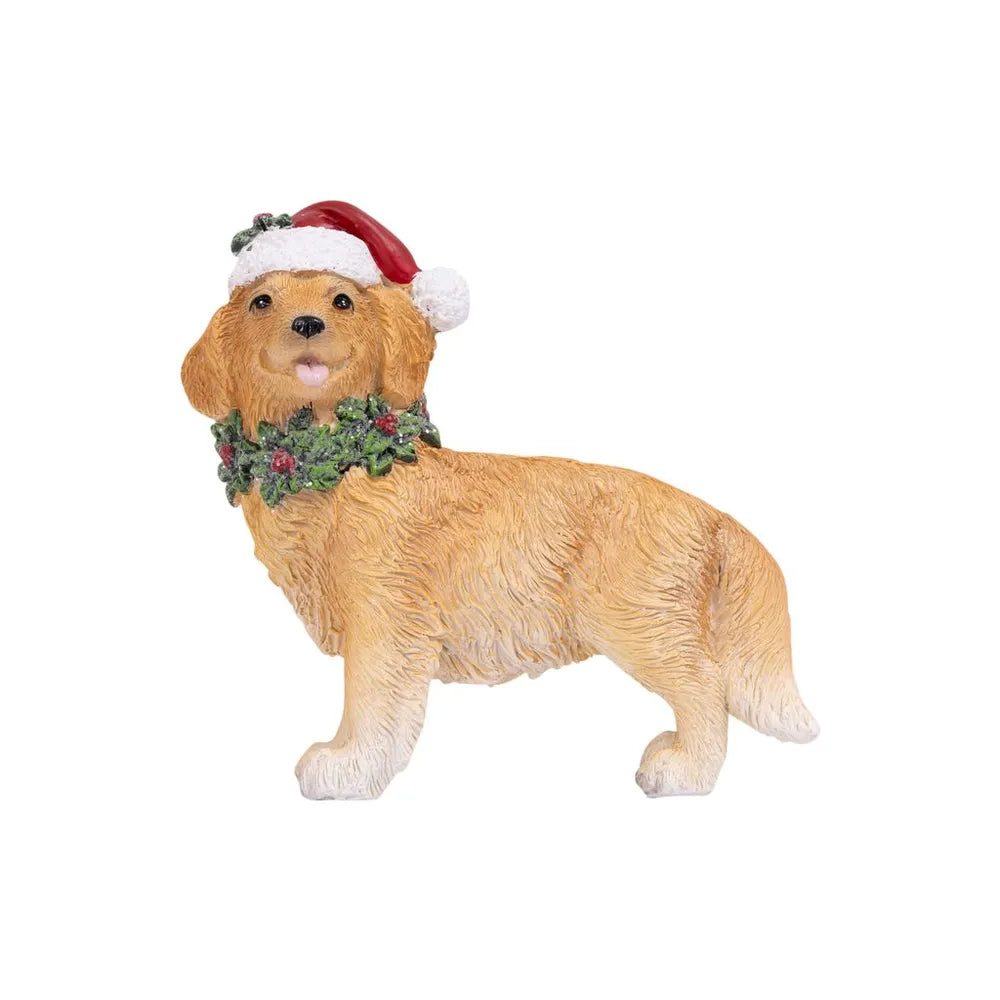 Christmas Holly Dog Ornament