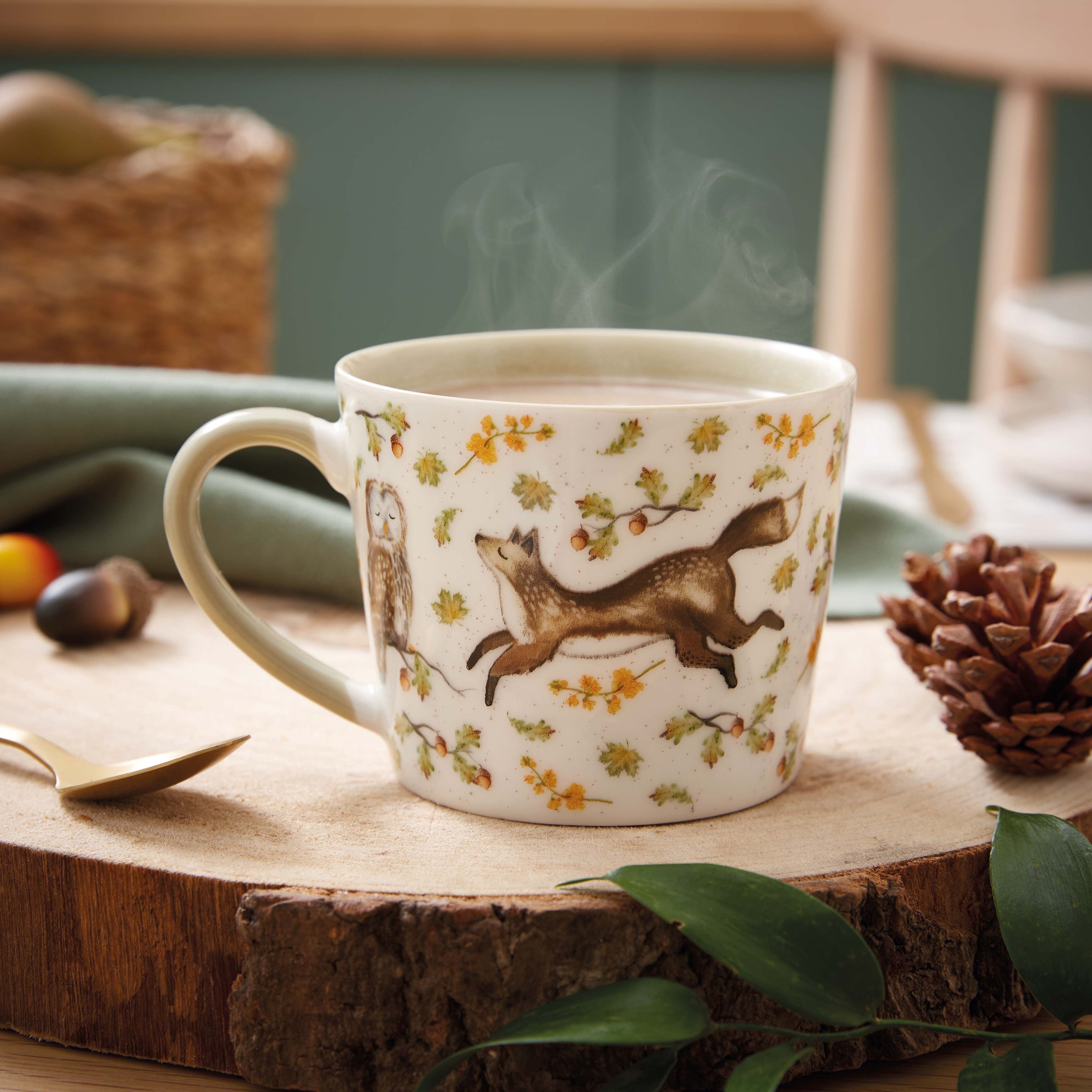 Forest Fable Conical Mug Fox & Hare