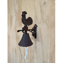 Load image into Gallery viewer, Cast Iron Doorbell Rooster