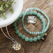 Load image into Gallery viewer, Aventurine Energy Gems Bracelet