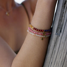 Load image into Gallery viewer, Pink Jade Healing Gem Bracelet