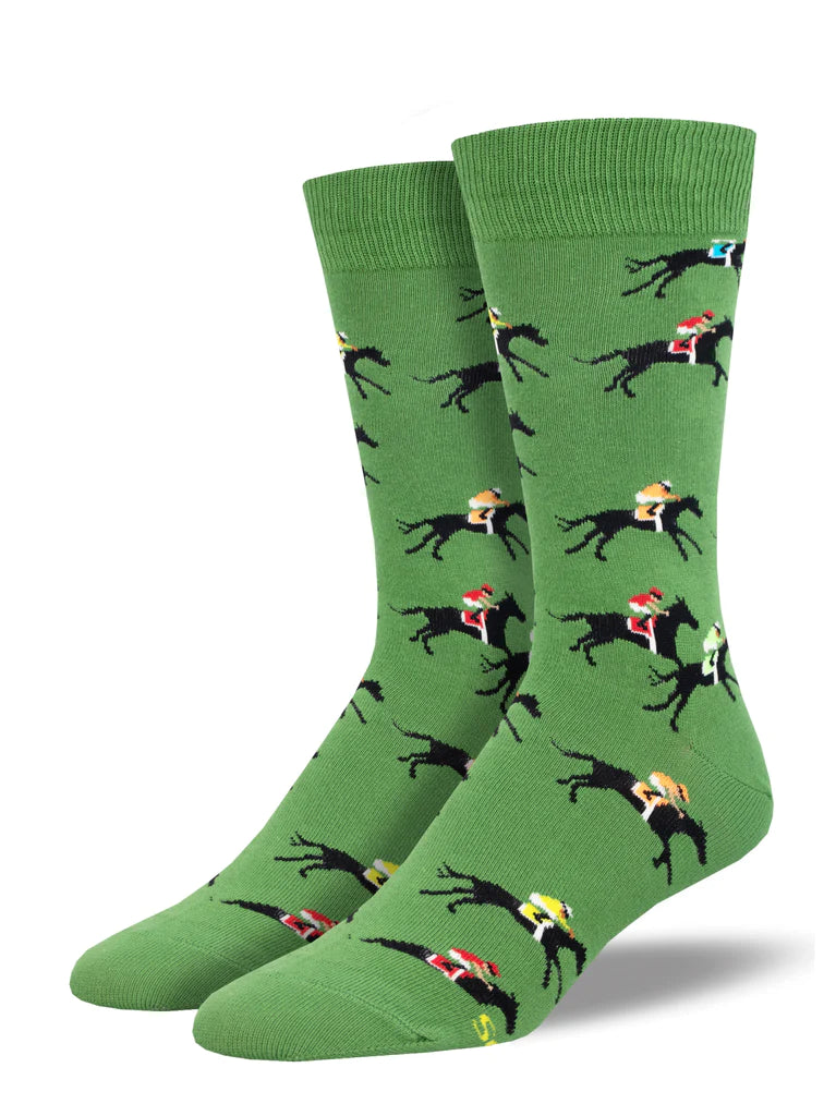 M Front Runner Green Sock
