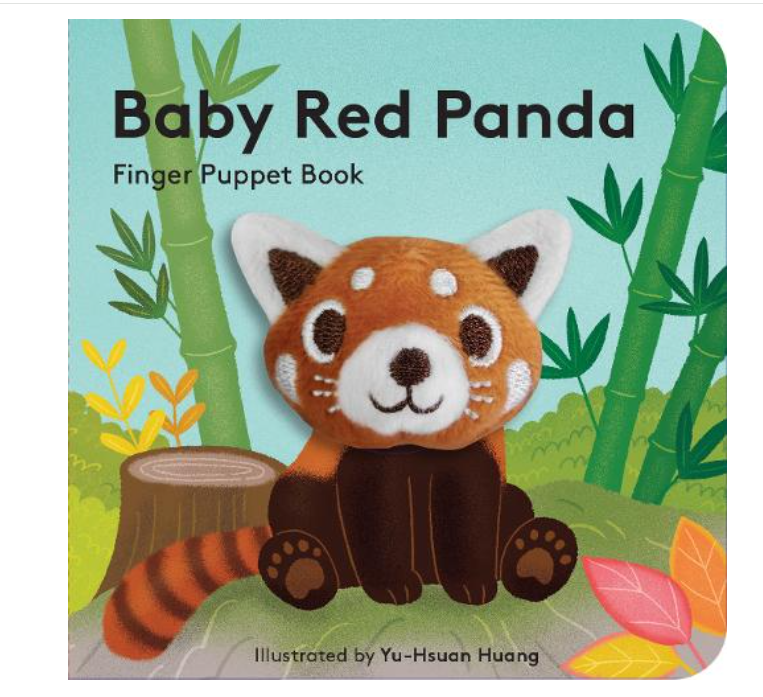 Baby Red Panda Finger Puppet Book