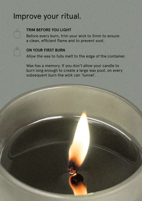 Smith & Co Amber & Freesia 250gm Candle