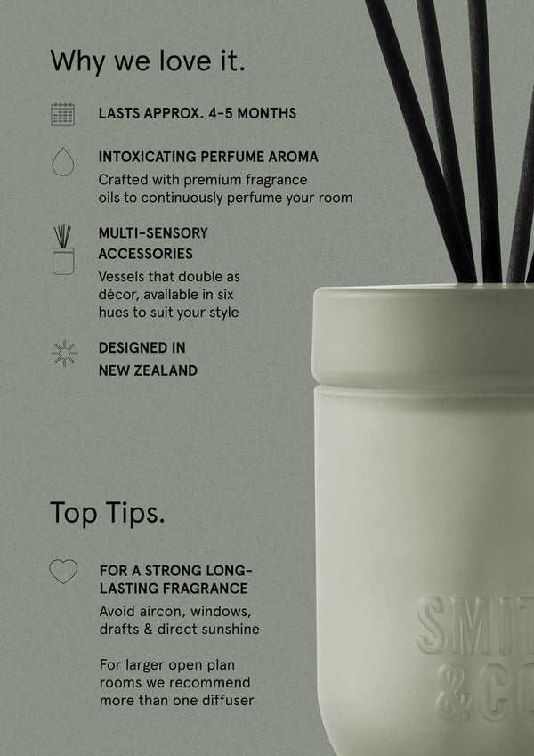 Smith & Co Amber & Freesia Diffuser 200ml