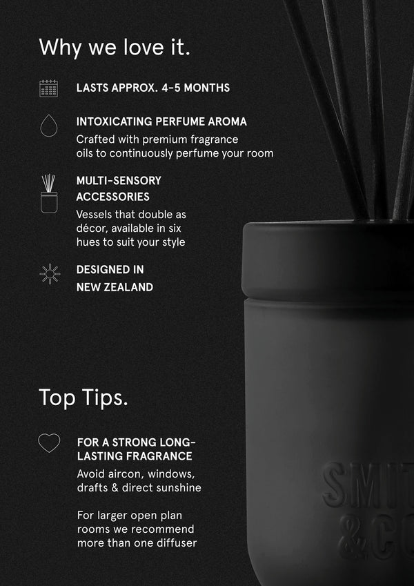 Smith & Co Tabac & Cedarwood Diffuser 200ml