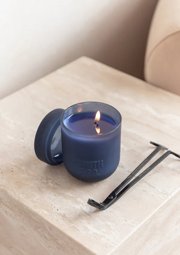 Smith & Co Smoked Suede & Bergamont 250gm Candle
