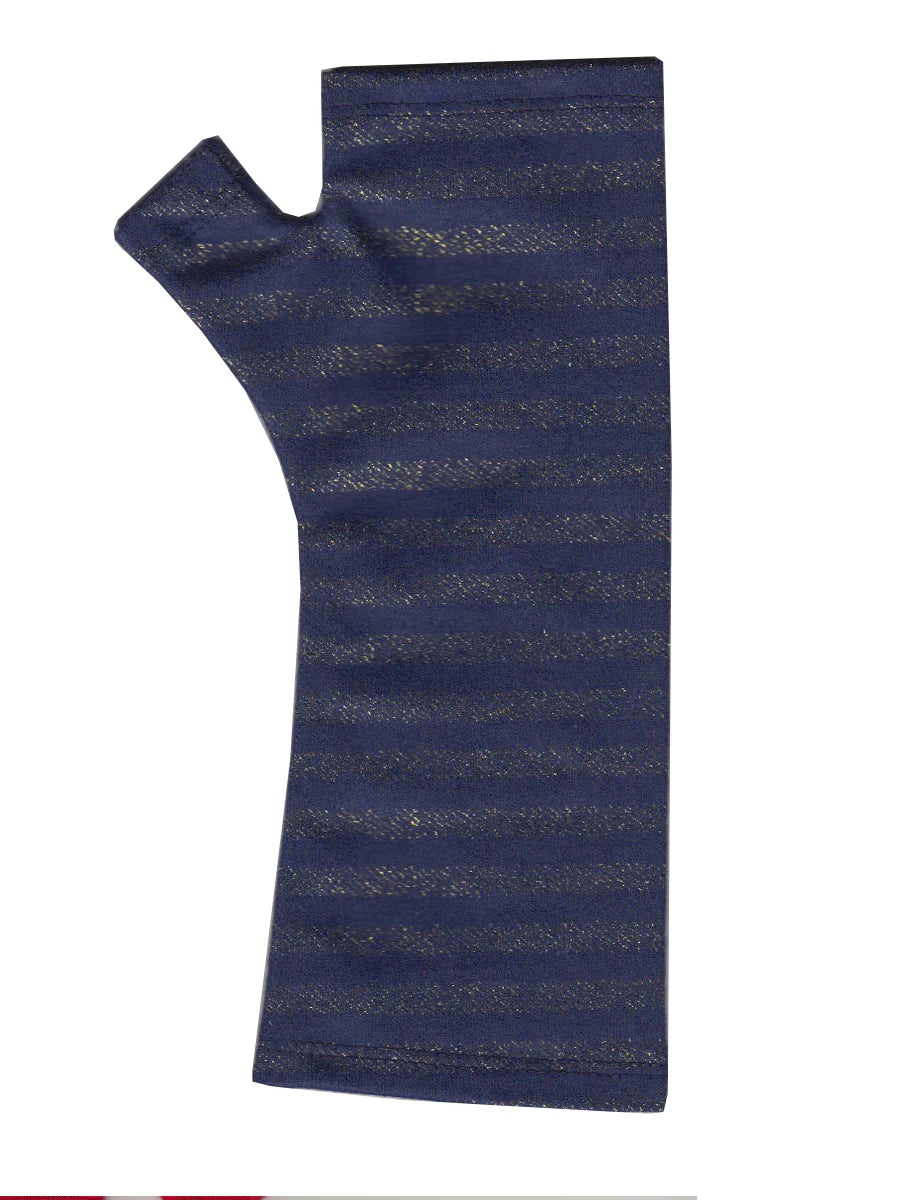 Regular Length Ink Lame Stripe