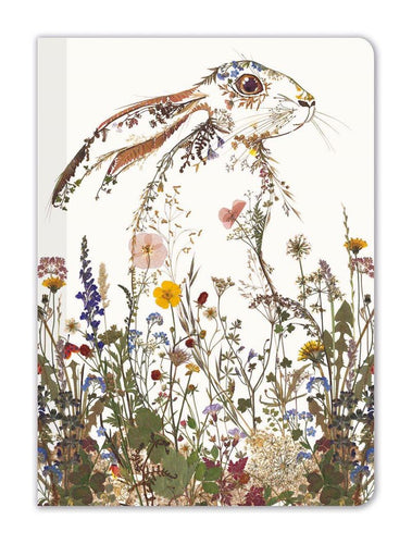 Wildflower Hare Mini Notebook