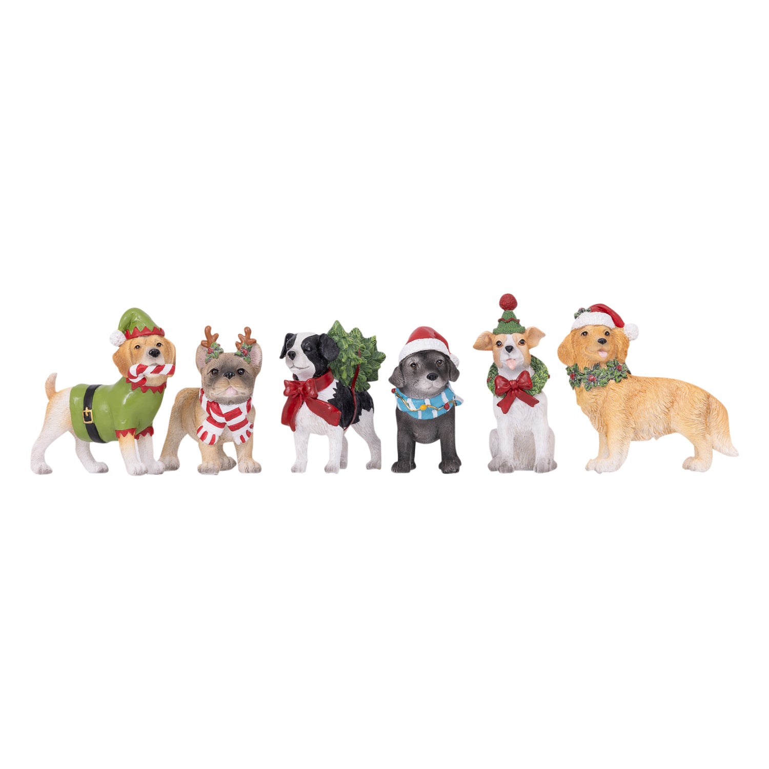 Christmas Reindeer Dog Ornament