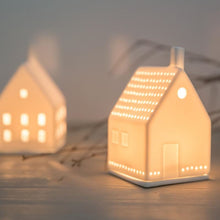 Load image into Gallery viewer, House Heart Porcelain Tealight