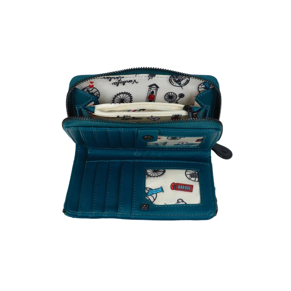 Between the Cover Bookbinders Medium Ziparound Wallet