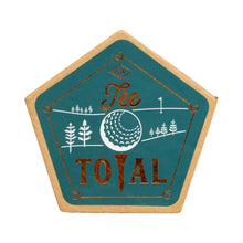 Load image into Gallery viewer, Ceramic Golf Coasters Set of 4