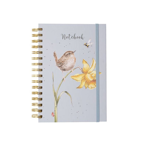Birds & Bees A5 Spiral Notebook