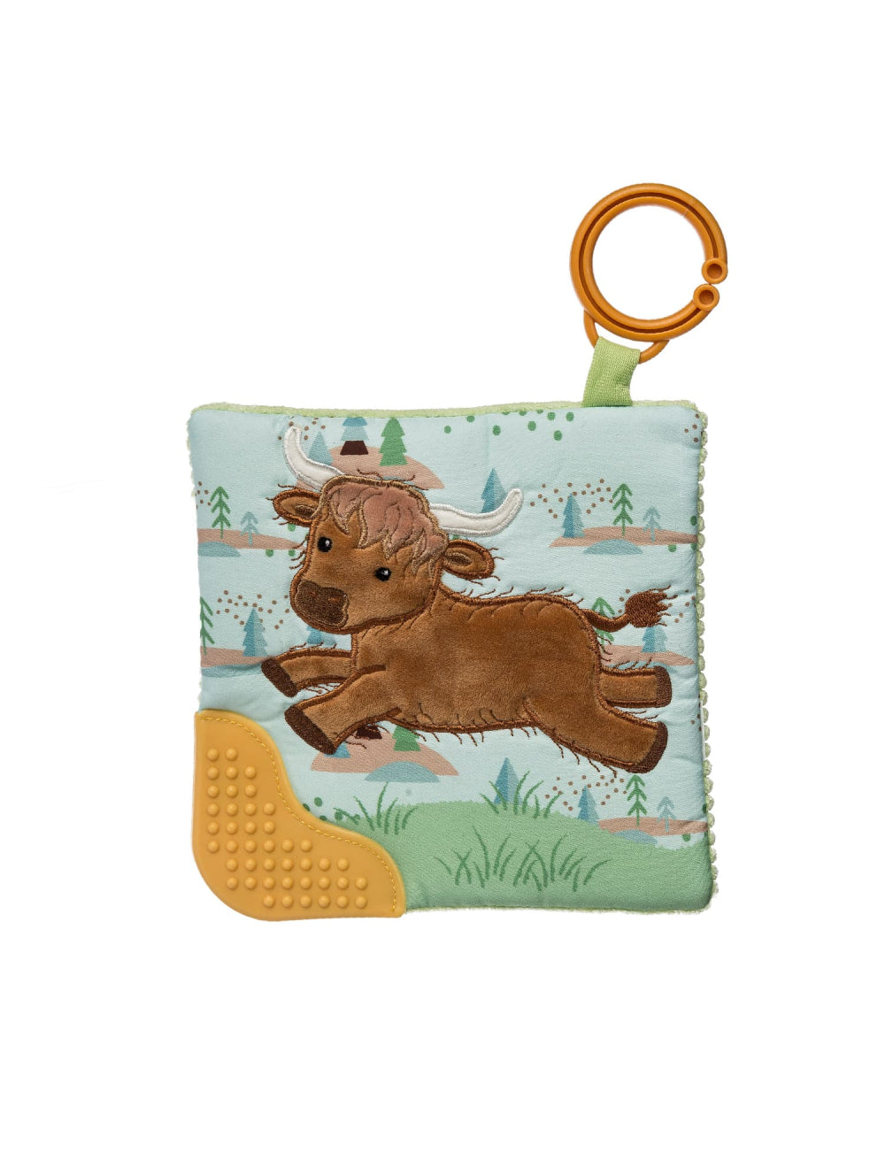 Hetty Highland Cow Crinkle Teether