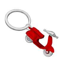 Load image into Gallery viewer, Red Scooter Keychain