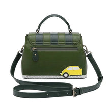 Load image into Gallery viewer, The Old Book Shop Green Mini Grace Bag