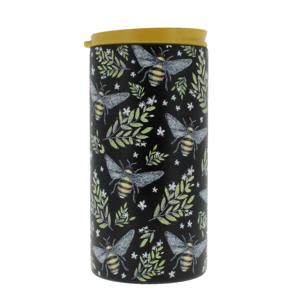 Honey Bee Pattern Travel Tumbler