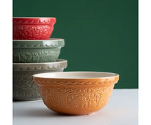 Load image into Gallery viewer, Forest Bear Bowl Ochre 24cm