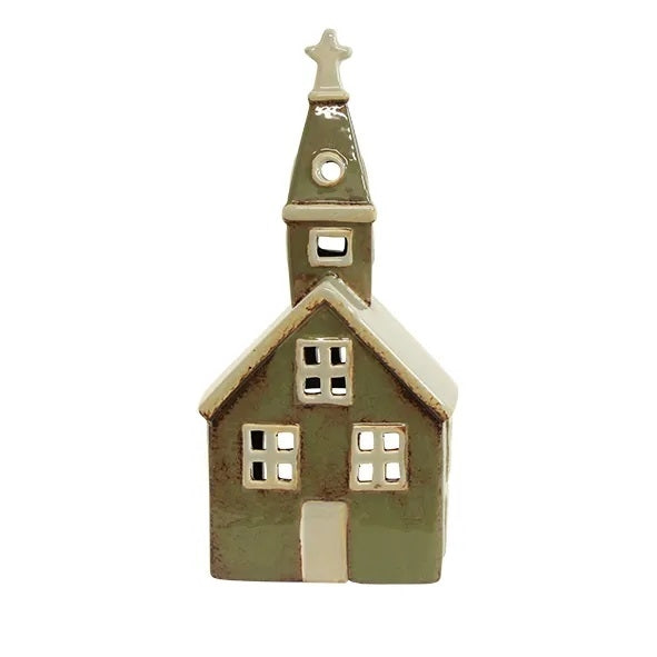 Alsace Tea Light Olive Green (YA0041)
