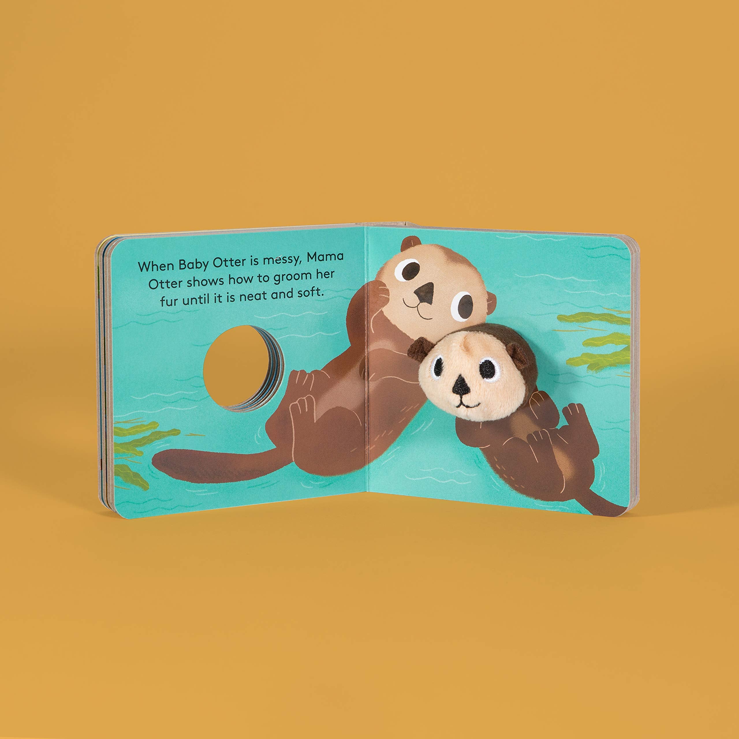 Baby Otter Finger Puppet Book
