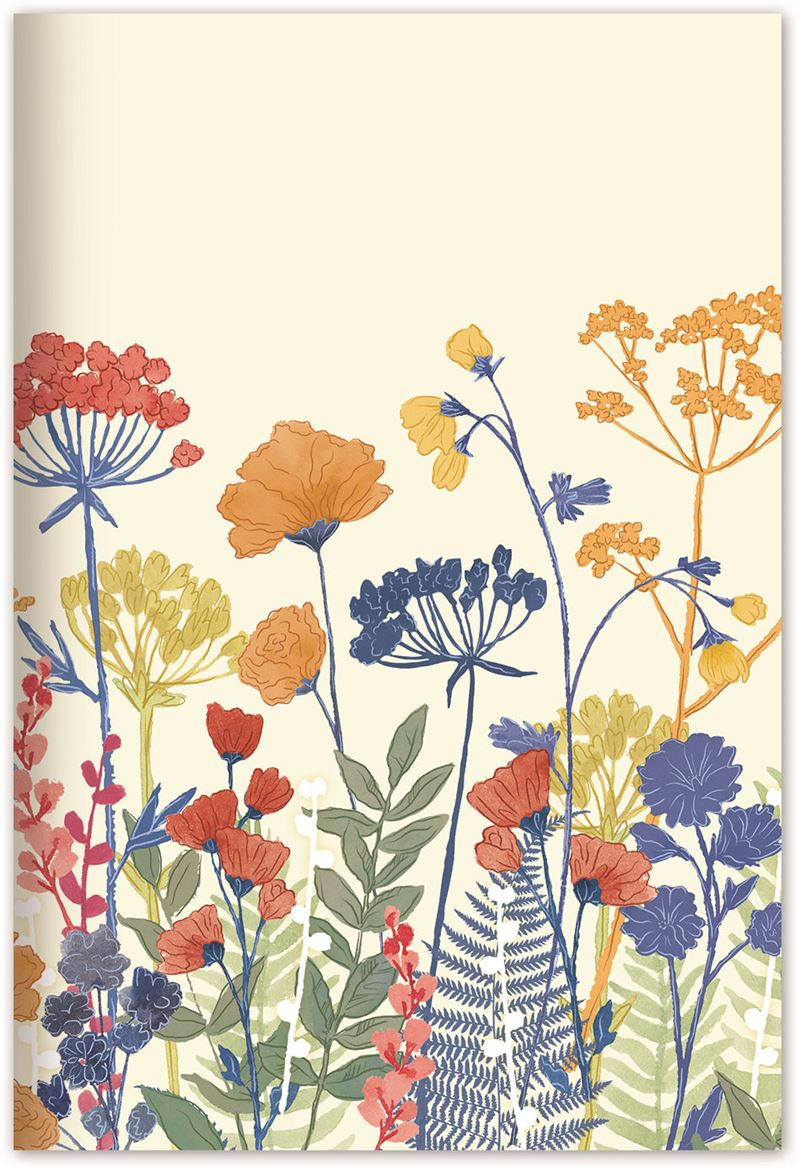 Blue Botanicals Recycled Journals Set of 3