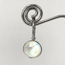 Load image into Gallery viewer, Isa Dambeck 9mm Swarovski Stone Silver Earrings Assorted Colours Earrings