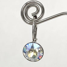 Load image into Gallery viewer, Isa Dambeck 9mm Swarovski Stone Silver Earrings Assorted Colours Earrings