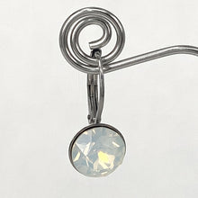 Load image into Gallery viewer, Isa Dambeck 9mm Swarovski Stone Silver Earrings Assorted Colours Earrings