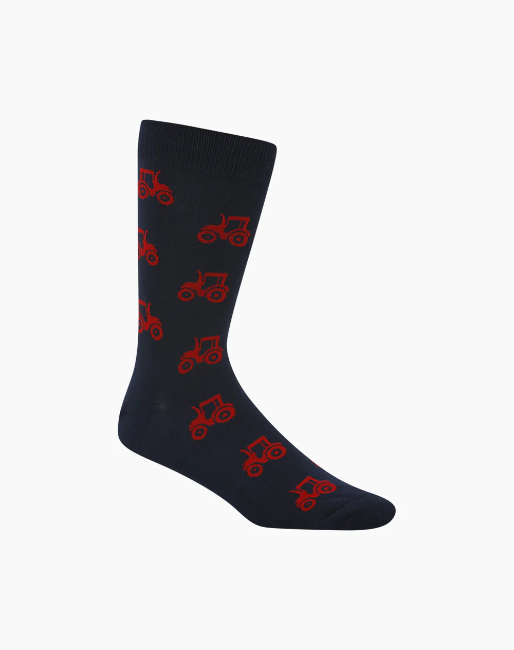 M Tractor Navy Bamboo Sock 7-11