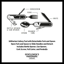 Load image into Gallery viewer, Camping Cutlery Tool