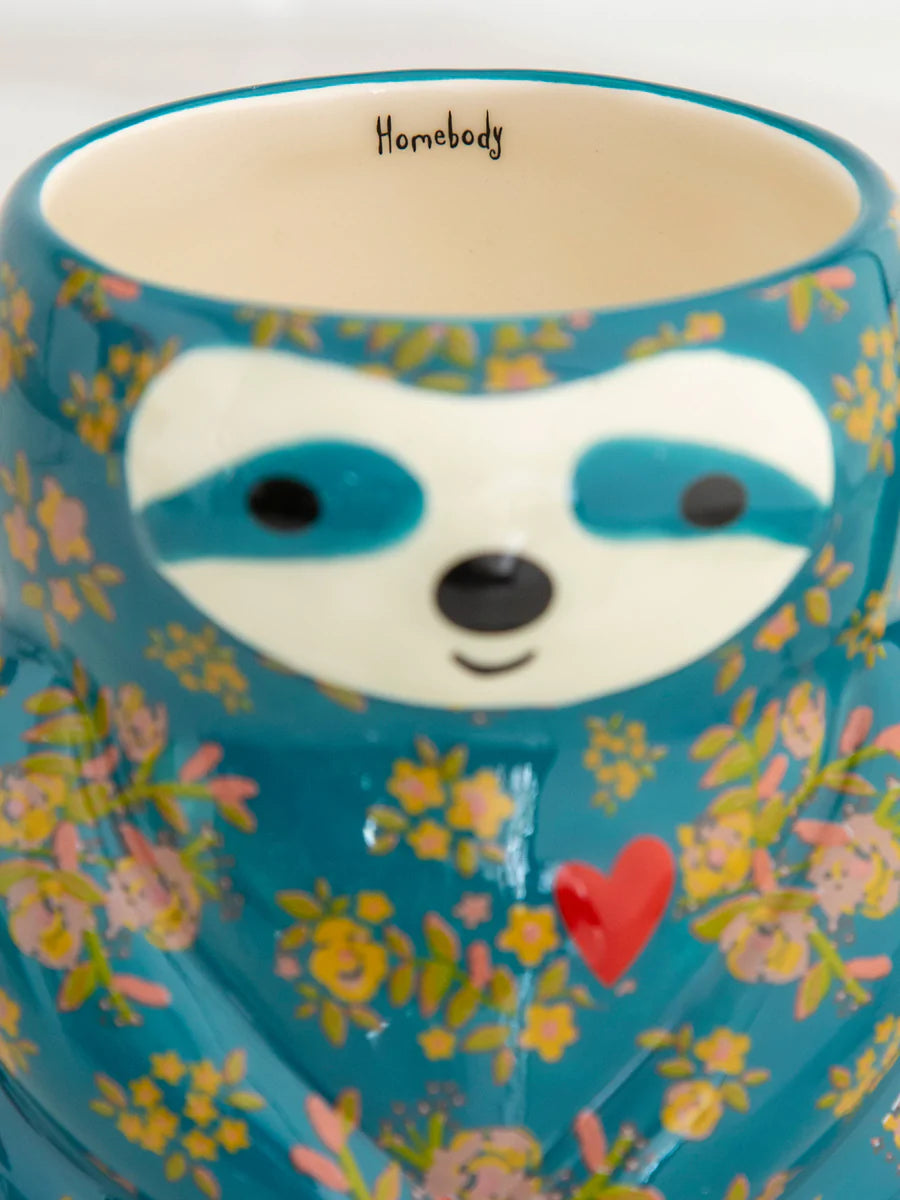Sylvia Sloth Folk Mug