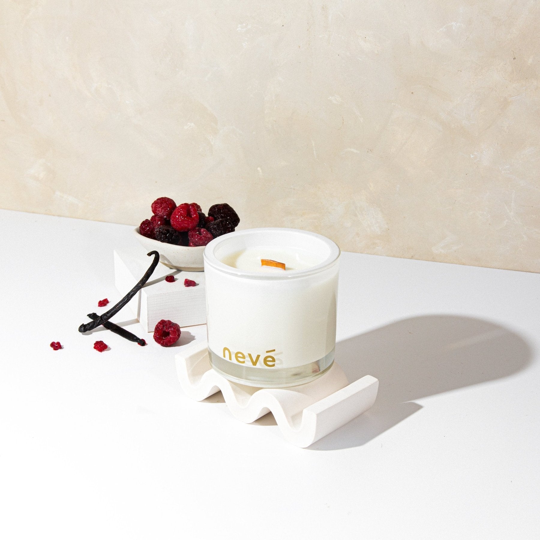 Black Raspberry + Vanilla Woodwick Candle